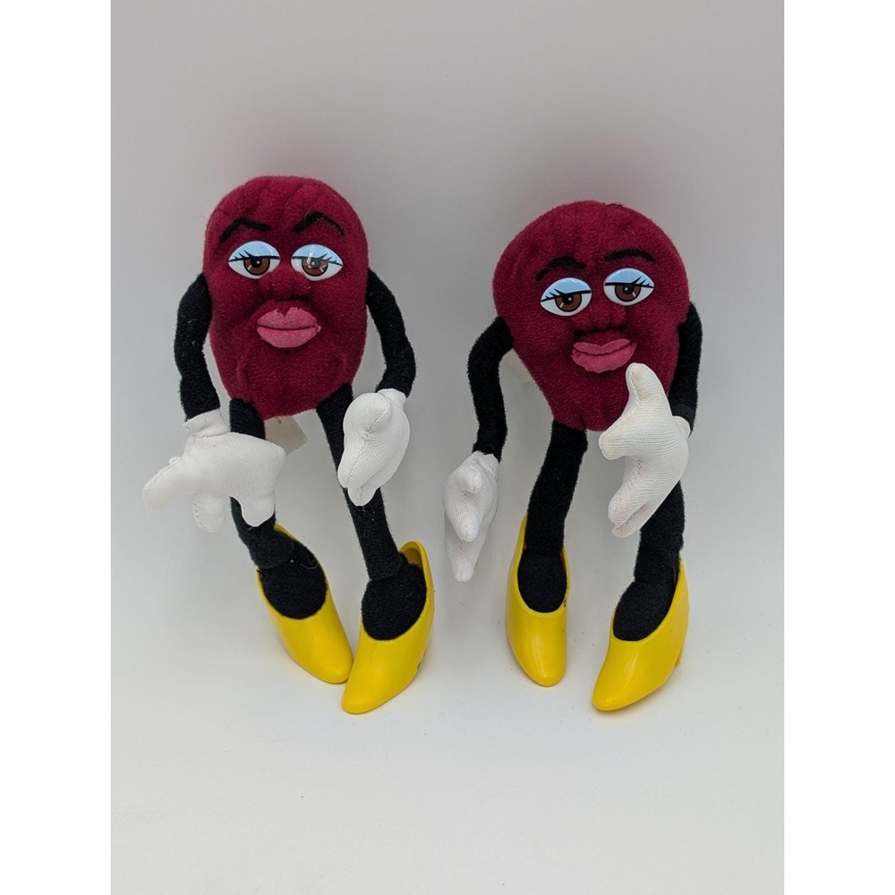 Applause California CA Raisins Plush Lot of 4 Stuffed Animal Toy - Picture 3 of 16